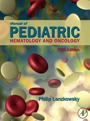 cover image of Manual of Pediatric Hematology and Oncology